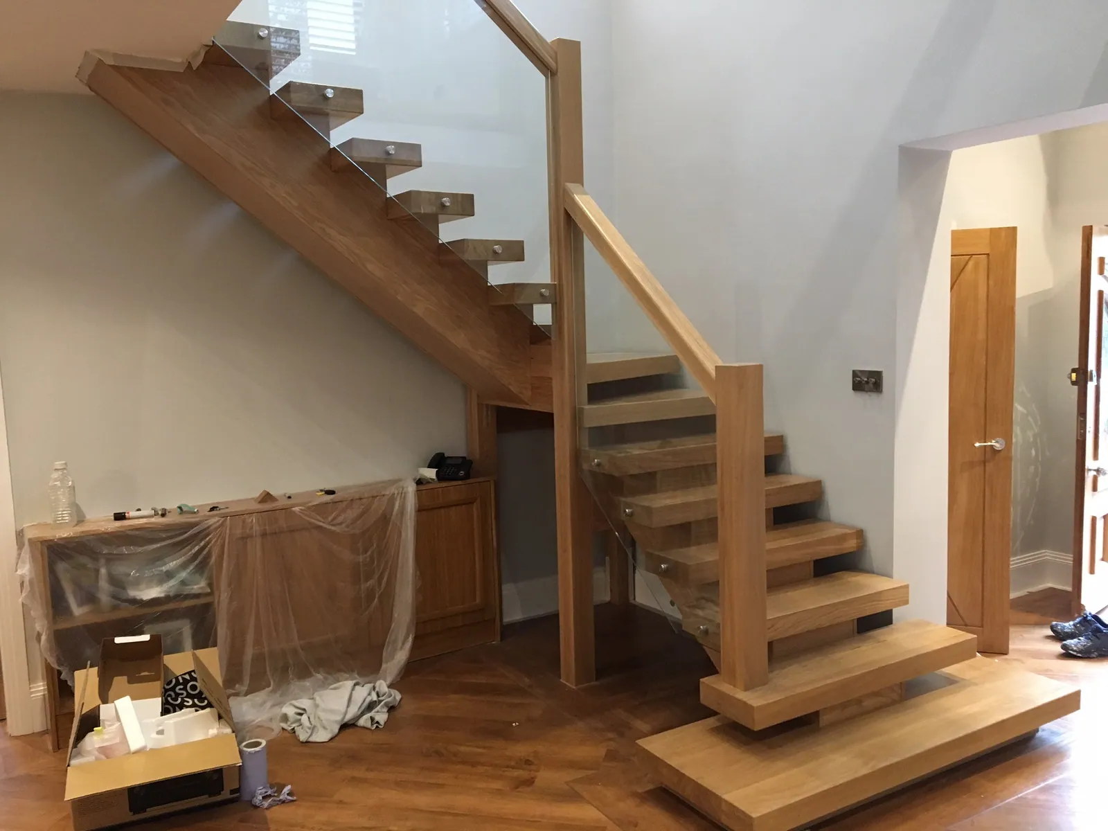 New Staircase and Doors